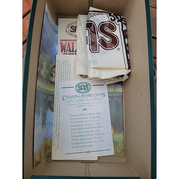 SAS free time orthopedic shoes tripad white leather comfort Womens size 7 M - Picture 5 of 6